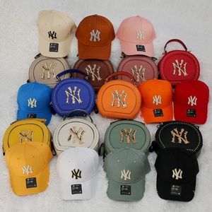 Designer handbags famous brand purse and hat sets